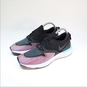 Nike Odyssey React 2 Flyknit Women’s Running Shoes Size 9 Multicolored